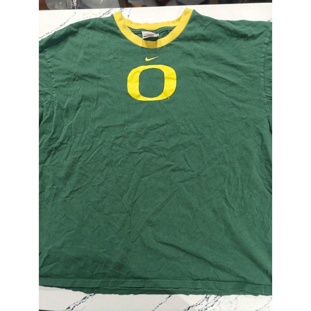 Oregon Ducks Nike Men’s 2XL Green Vintage 1990 Short Sleeve Shirt Tee